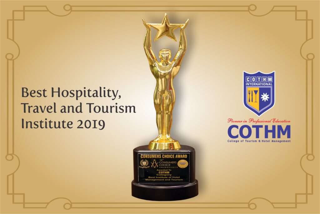 The Best Again!COTHM bags awards in culinary & hotel operations