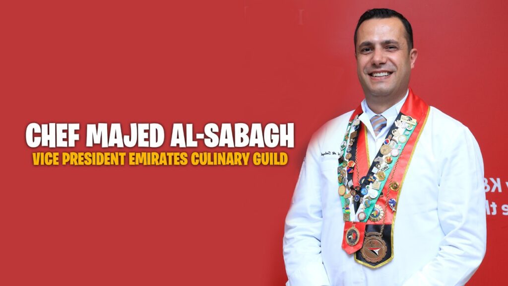 Chef Majed Al Sabagh advises students to be persistent