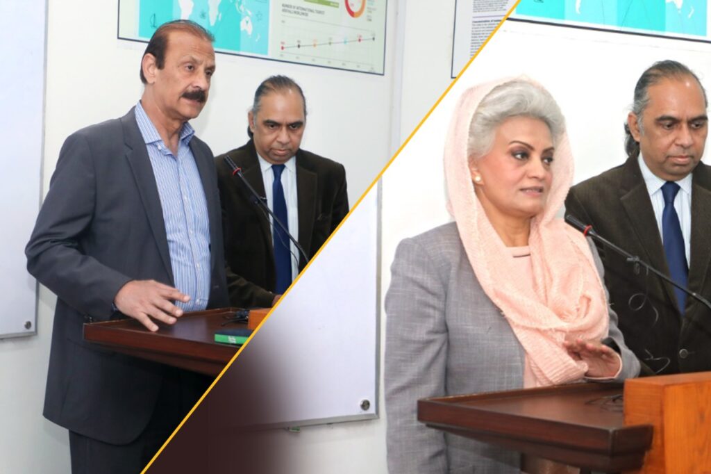 Kamran Lashari, Mussarat Misbah visit COTHM’s flagship campus