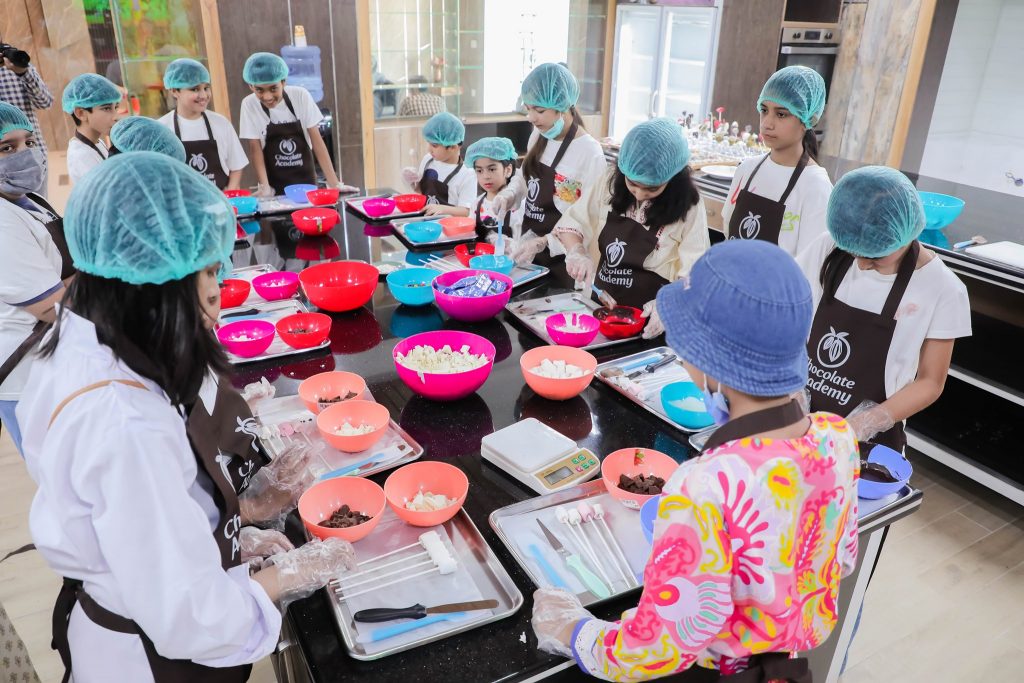 Chocolate Academy hosts young chocoholics