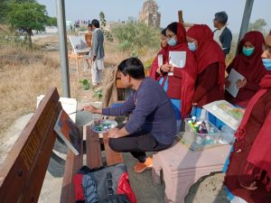 Plenaire Painting trip to Rohtas Fort