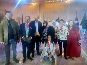 Team Pakistan after clinching 4th position at Phoenicians Festival for Tourism & Hospitality in Lebanon