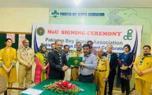 PTDC and Pakistan Boy Scouts Association join hands to Promote Responsible Youth Tourism in Pakistan