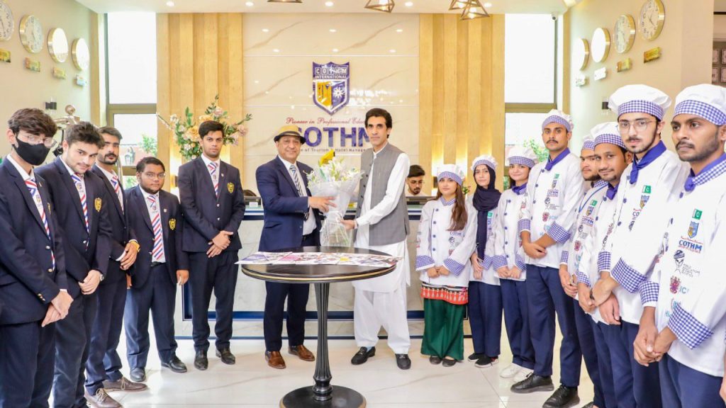 Awn Chaudry lauds COTHM’s efforts in imparting skills-based education
