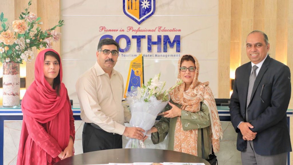 KCW Department of Food Sciences and Nutrition head appreciates facilities at Diet Studio and COTHM