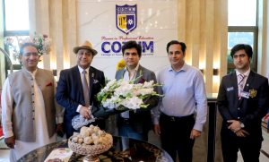 Minister of State for Tourism, Wasi Shah, applauds COTHM for empowering Pakistani youth