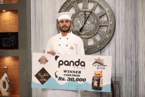 COTHM student Junaid Sultan secures 1st Place in 'Zaiqay Ka Muqabla' on PTV Home