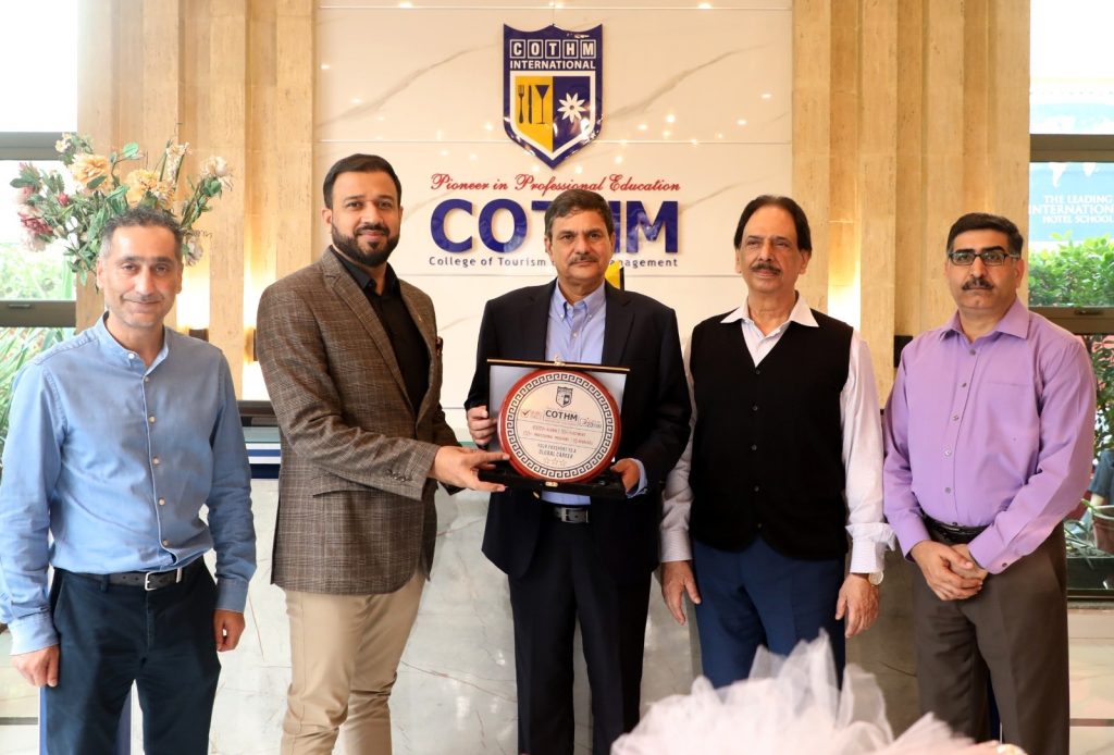 Minister for Higher & Schools Education Mansoor Qadir Commends COTHM’s Contribution to Education and Skills Development