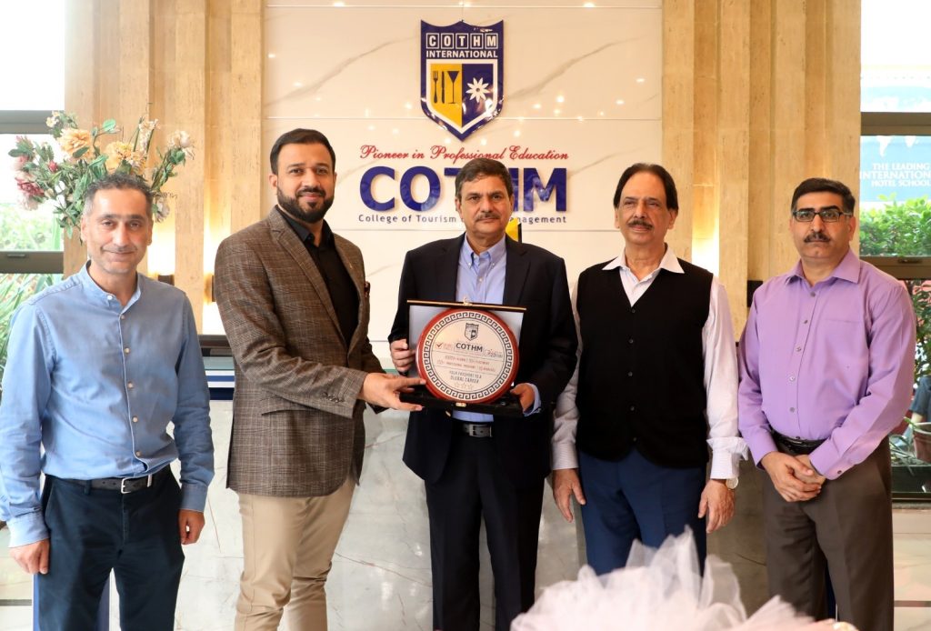 Minister for Higher & Schools Education Mansoor Qadir Commends COTHM’s Contribution to Education and Skills Development