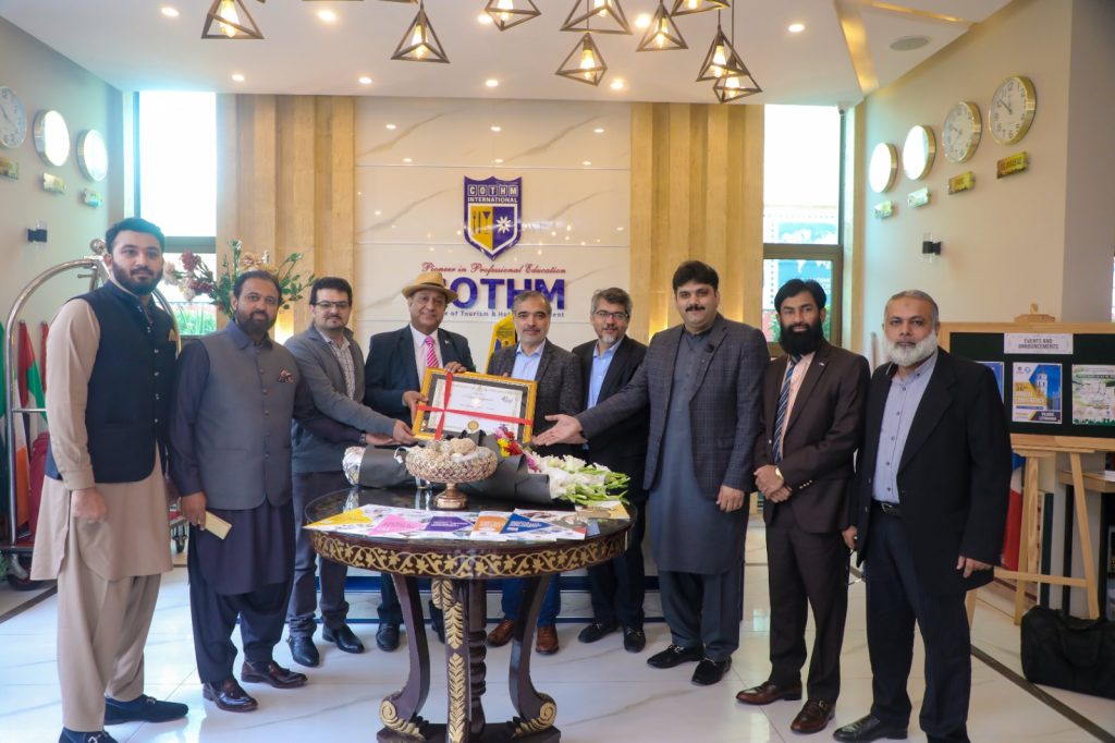 PIAF Chairman Faheem Ur Rehman Saigol Acknowledges COTHM’s Commitment to Skill-Based Education