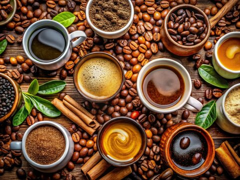 A complete guide for different types of coffees
