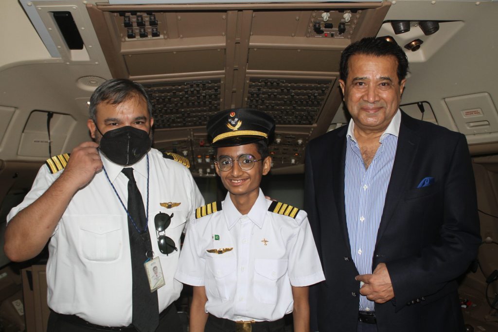 Make-A-Wish child becomes PIA pilot
