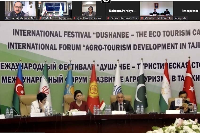 Int’l Festival of Dushanbe | MD, PTDC Highlights Pakistan’s Agro-Tourism