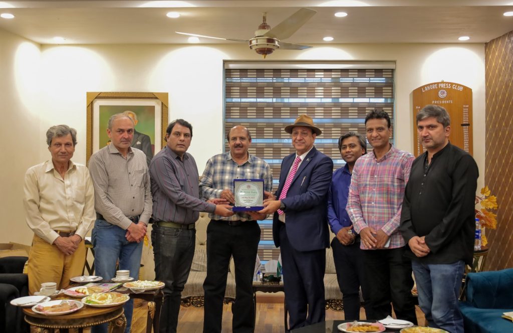 Lahore Press Club Honours COTHM CEO Ahmad Shafiq with Honourary Membership for Contributions to Youth and Media