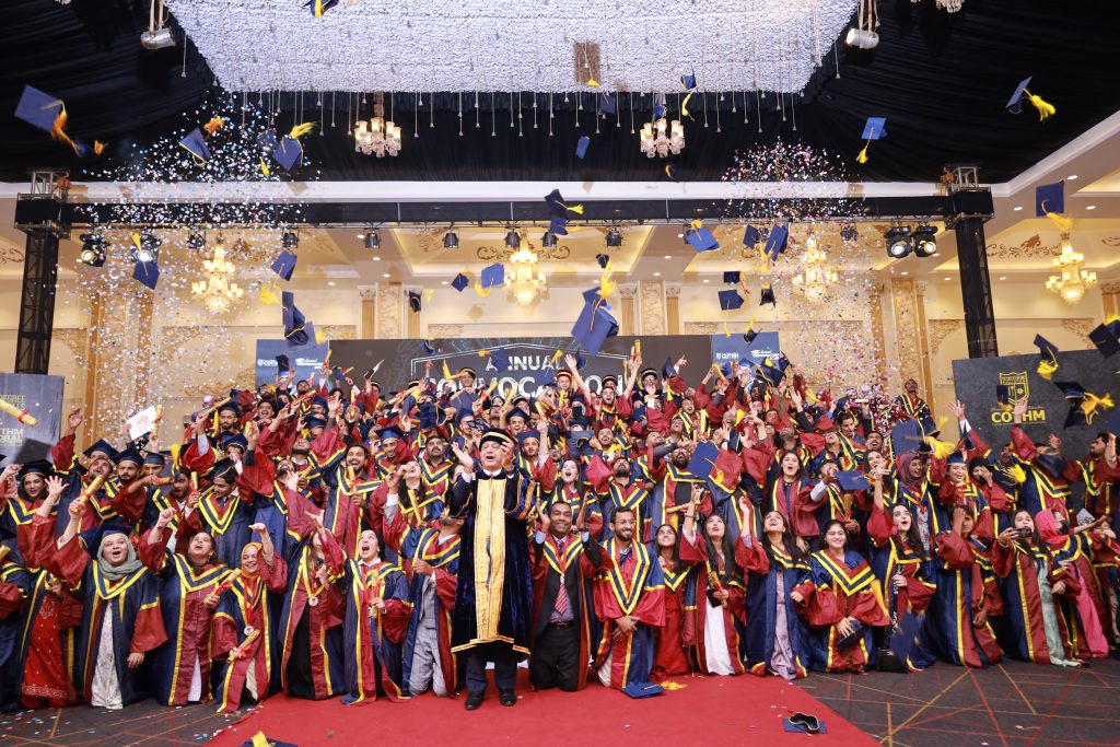 Caps Off to Success! South Punjab Convocation 2025 Shines Bright at COTHM Multan