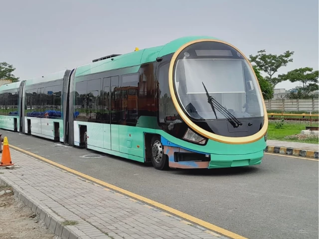Lahore Welcomes Electric Tram: A New Era of Public Transport