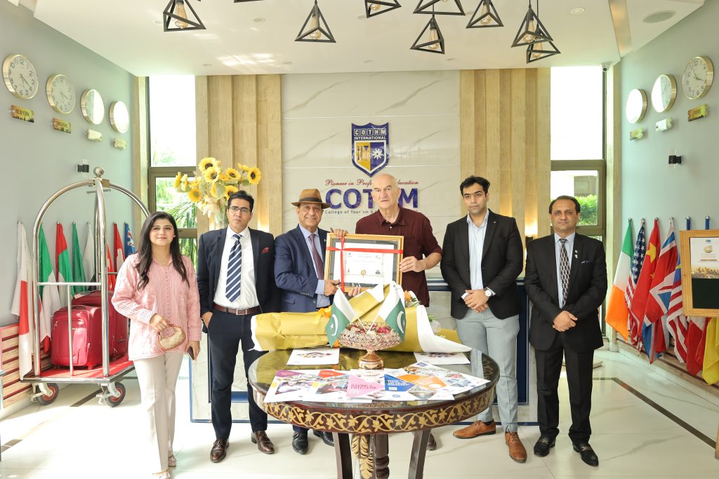COTHM Pakistan Welcomes Hon. Christophe de Contenson, Mayor of Couzan, France