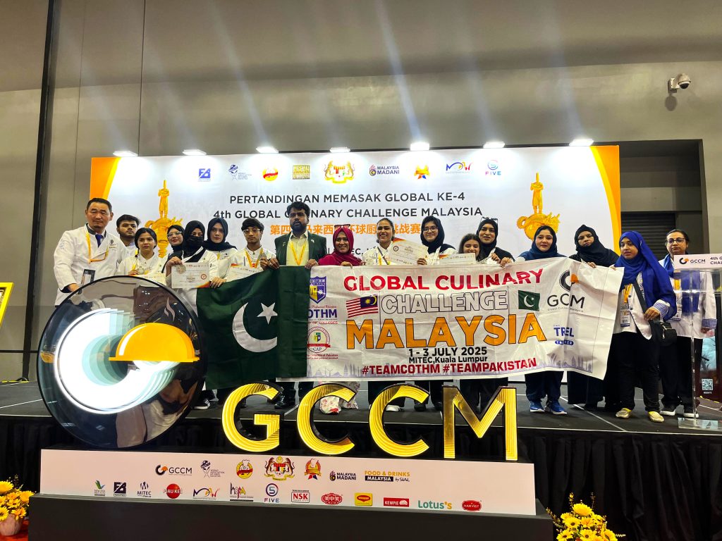 COTHM Karachi Clinches 14 Awards at Global Culinary Showdown in Malaysia