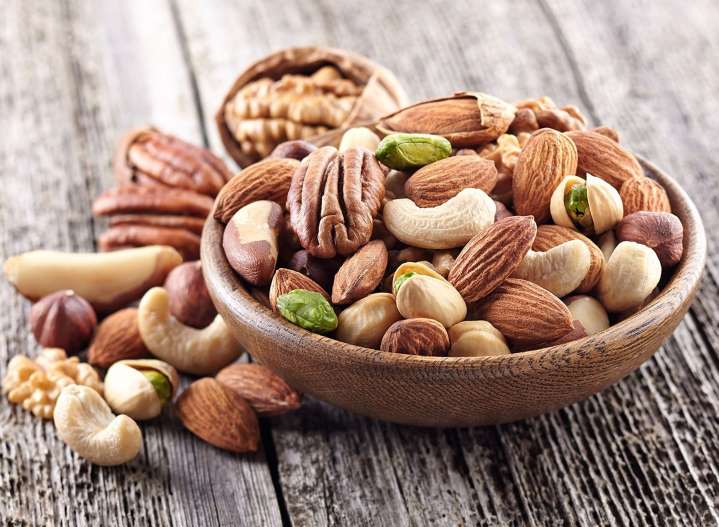 Eating nuts might help limit weight gain