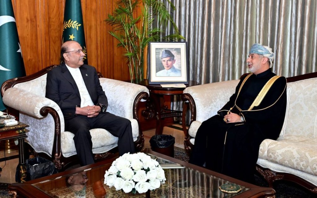 President for boosting trade, economic ties with Oman