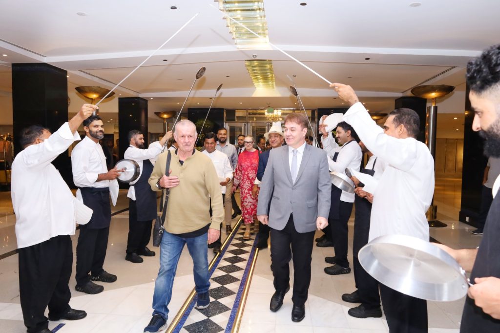 Dr. Rick Stephen, Vice President Worldchefs, Receives Historic Welcome at Pearl Continental Hotel Lahore