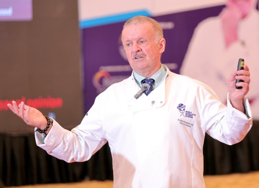 Worldchefs Vice President Dr. Rick Stephen Upskills Professional Chefs in Pakistan