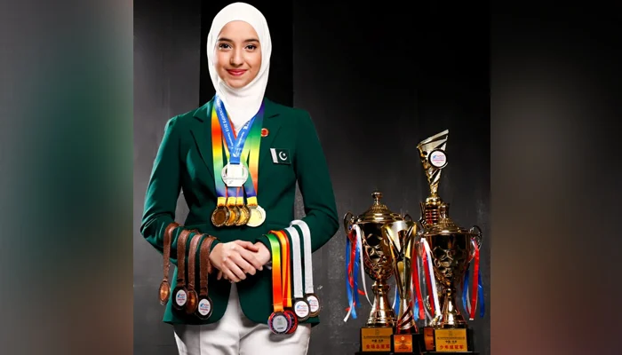 Emma overjoyed to receive Youth Excellence Award