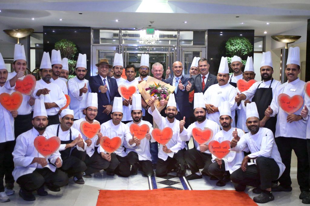 Dr. Rick Stephen Accorded Historic Farewell by Ahmad Shafiq, Founder, President & CEO of COTHM at Pearl Continental Hotel Lahore