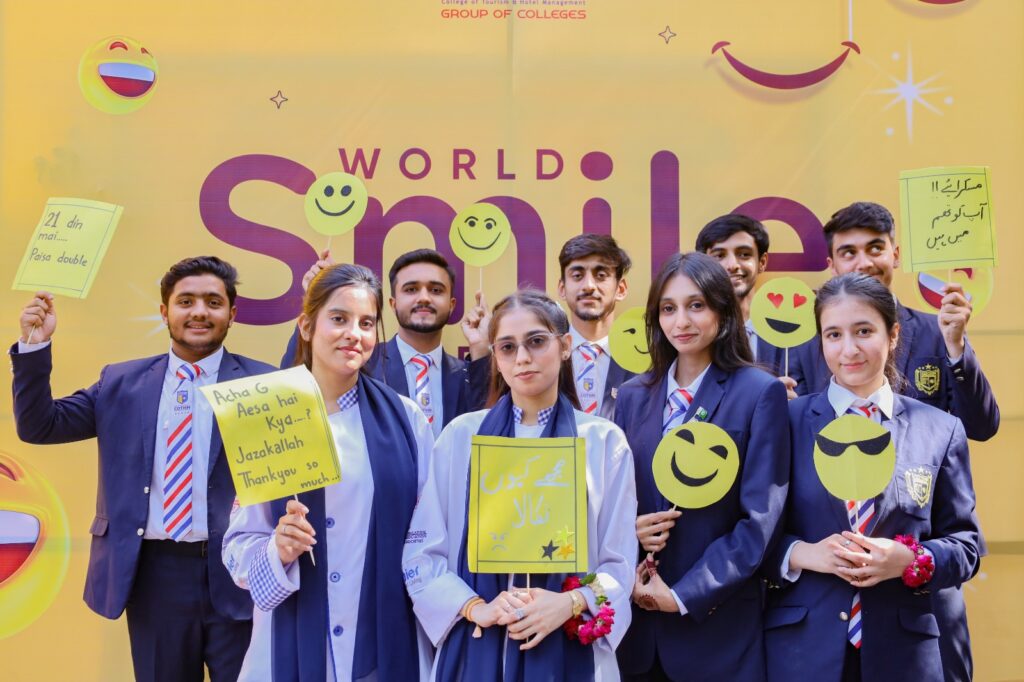 COTHM Celebrates World Smile Day: Promoting Happiness and Mental Wellbeing Among Students