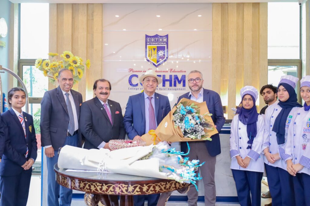 Fabrice Disdier Visit COTHM , Commend Culinary Excellence and Visionary Leadership