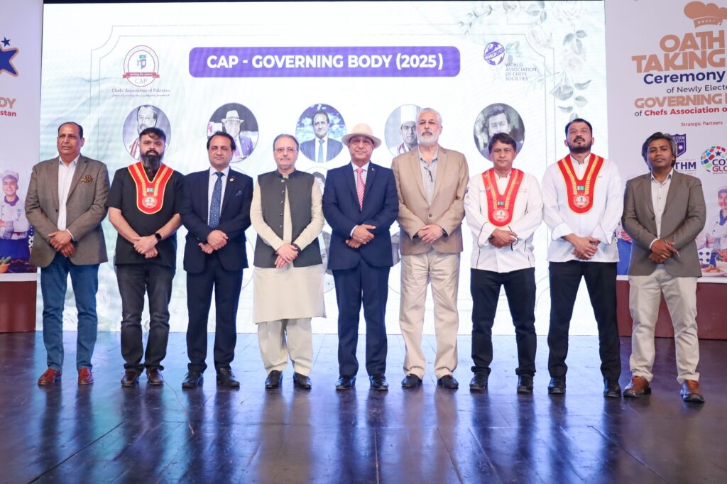 Chefs’ Association of Pakistan Holds Grand Oath-Taking Ceremony for Newly Elected Governing Body