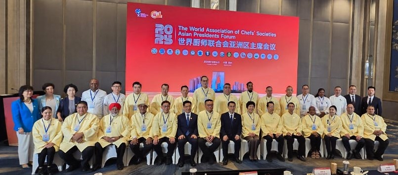 Founder/President Ahmad Shafiq Represents Pakistan at Worldchefs Asia Presidents Forum 2025 in Suzhou