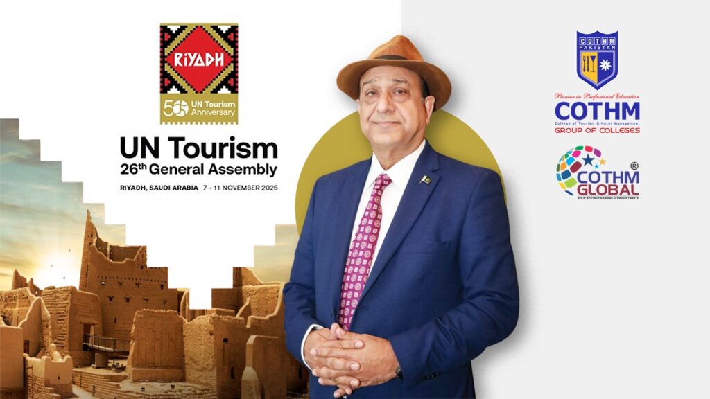 COTHM Global makes history by participating in 26th General Assembly of UN Tourism in Riyadh