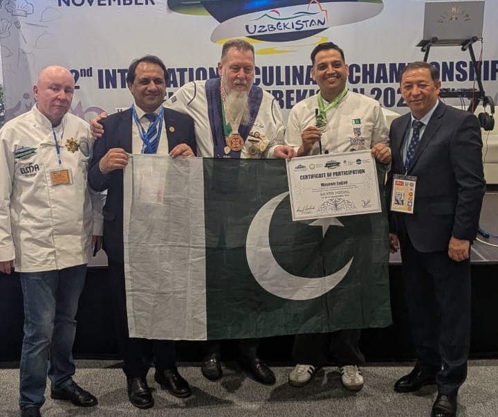 Silver for Pakistan: Waseem Sajjad Shines at Delicious Uzbekistan International Championship