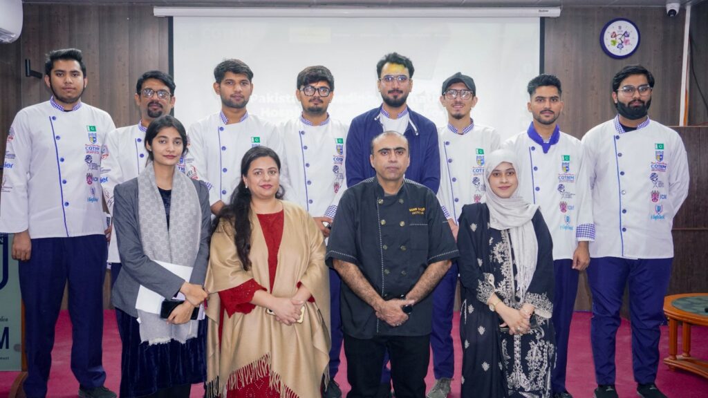 Chef Mian Saqib Jahangir Shares Culinary Wisdom at COTHM Main Campus