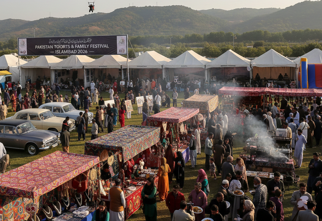 Pakistan Tourism, Sports and Family Festival Draws Huge Crowds in Islamabad