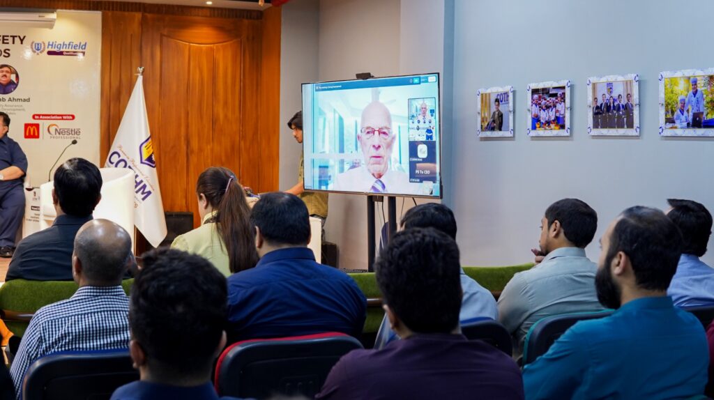 Richard Sprenger, Chairman of Highfield UK Shares Global Insights on Food Safety at COTHM Panel Discussion