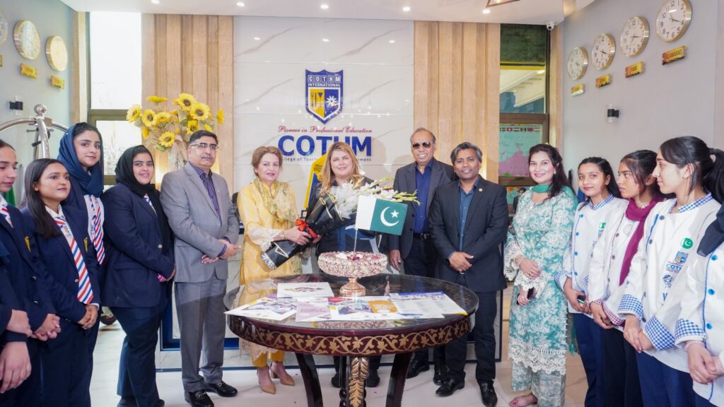 Trailblazer Guilafshan Tariq Inspires Young Minds During Visit to COTHM NGT Campus
