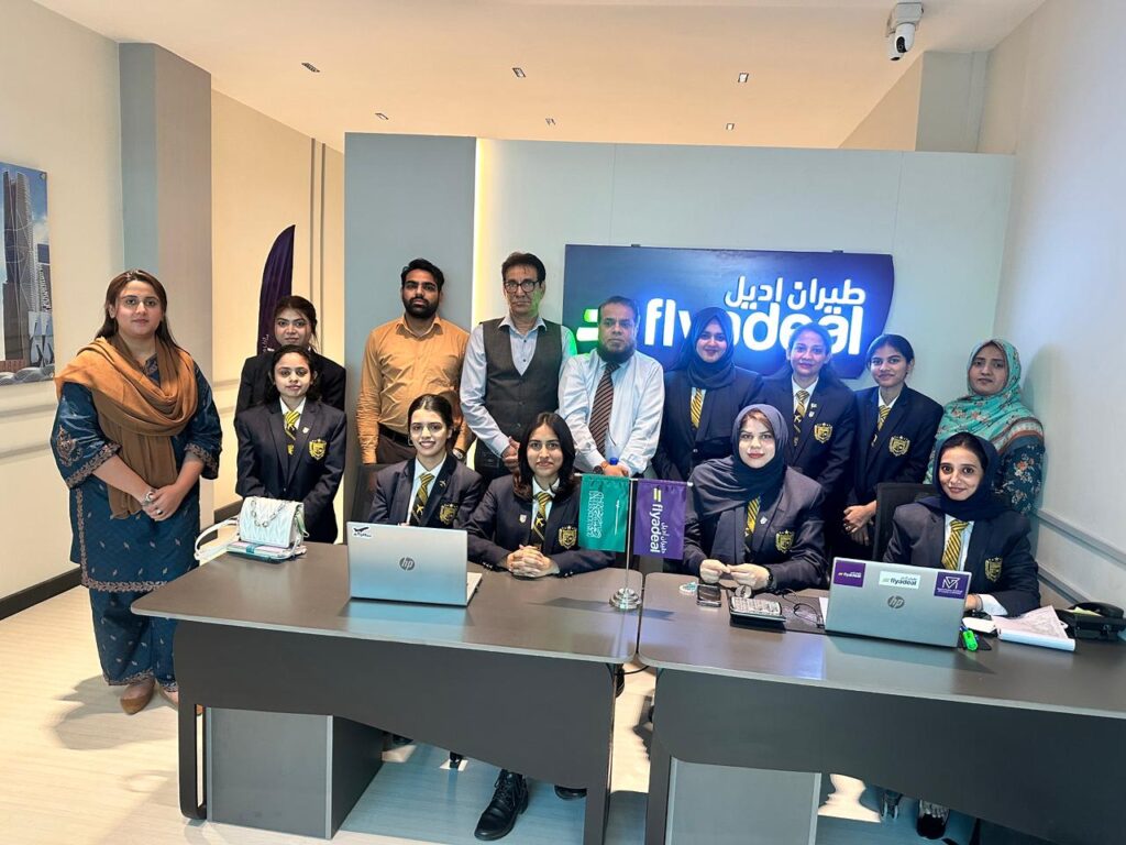 COTHM Students Gain Firsthand Aviation Insights During Strategic Industry Visit to flyadeal Lahore