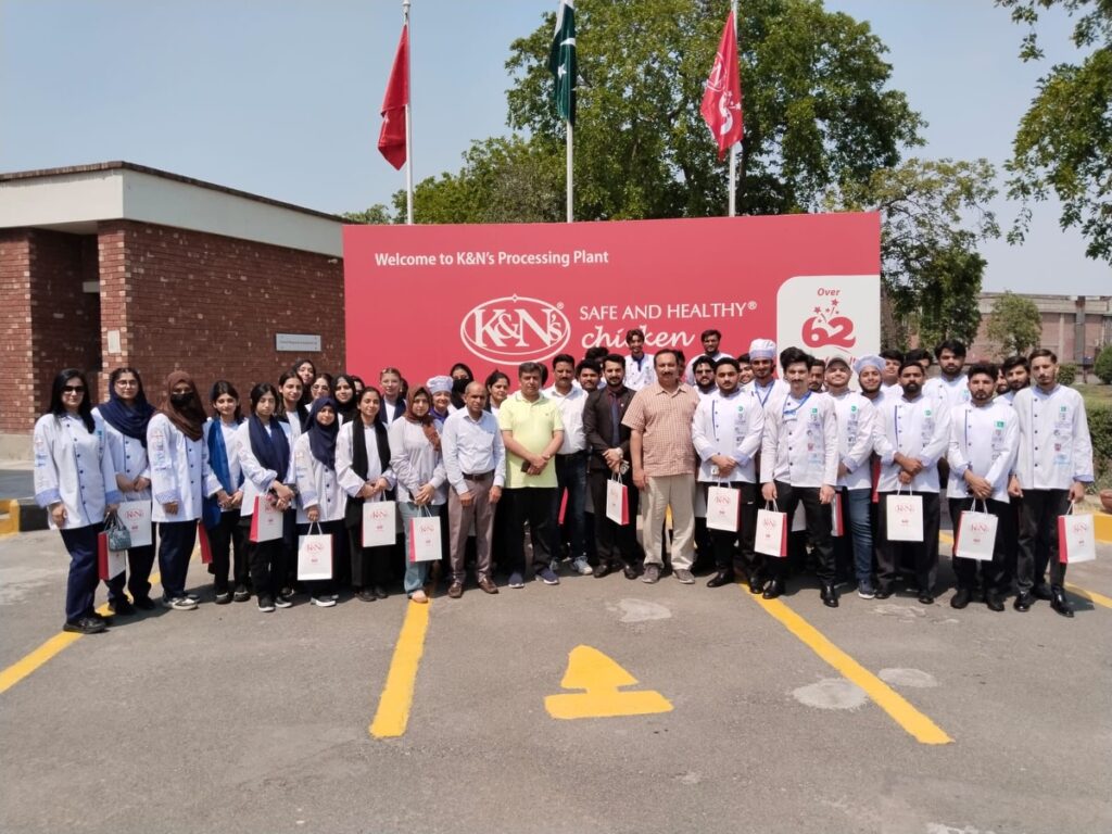 COTHM Johar Town Students Gain Industry Exposure During Visit to K&N’s Processing Plant