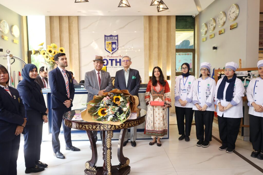 Pink Ribbon CEO Omar Aftab Visits COTHM Pakistan to Promote Awareness and Social Responsibility