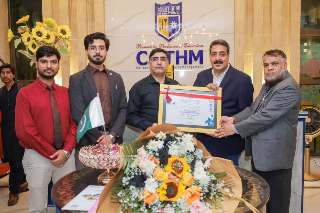 COTHM Organizes Insightful Workshop on Airline Ticketing and Fare Management
