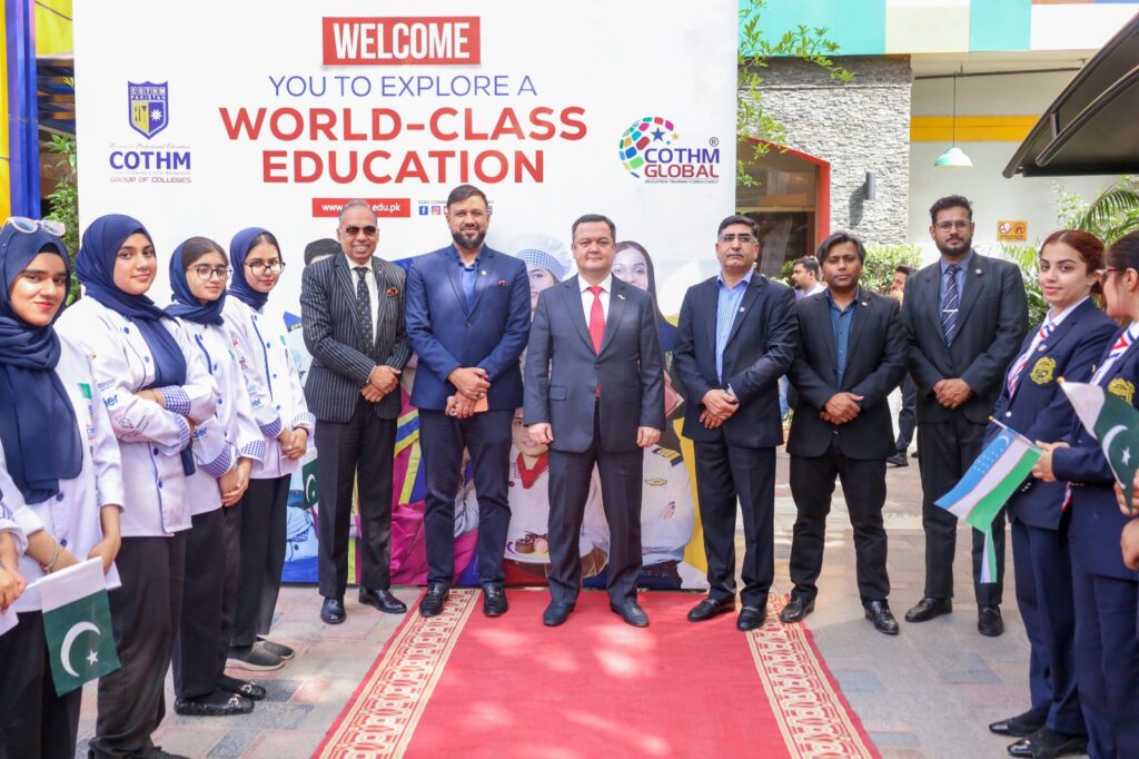 COTHM Strengthens Pakistan-Uzbekistan Educational and Hospitality Relations