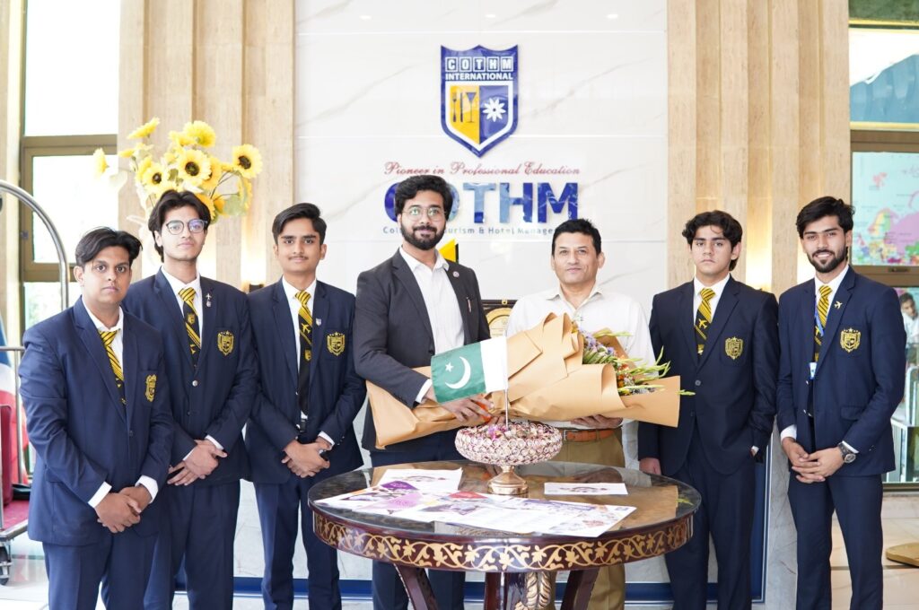 Emirates Executive Visits COTHM International to Inspire Future Aviation Professionals