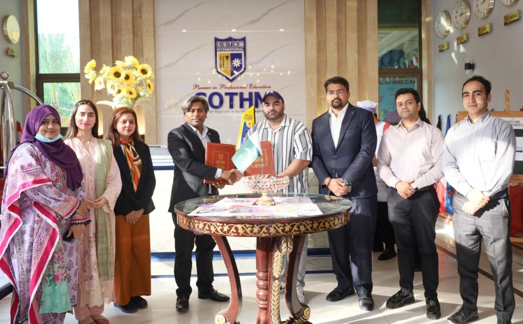 COTHM Pakistan and Mishal’s Café Sign Strategic MoU to Enhance Industry Exposure for Hospitality Students