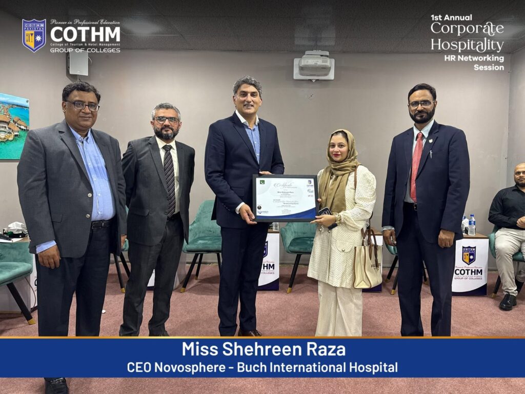 COTHM Multan Hosts 1st Annual Corporate Hospitality HR Networking Session