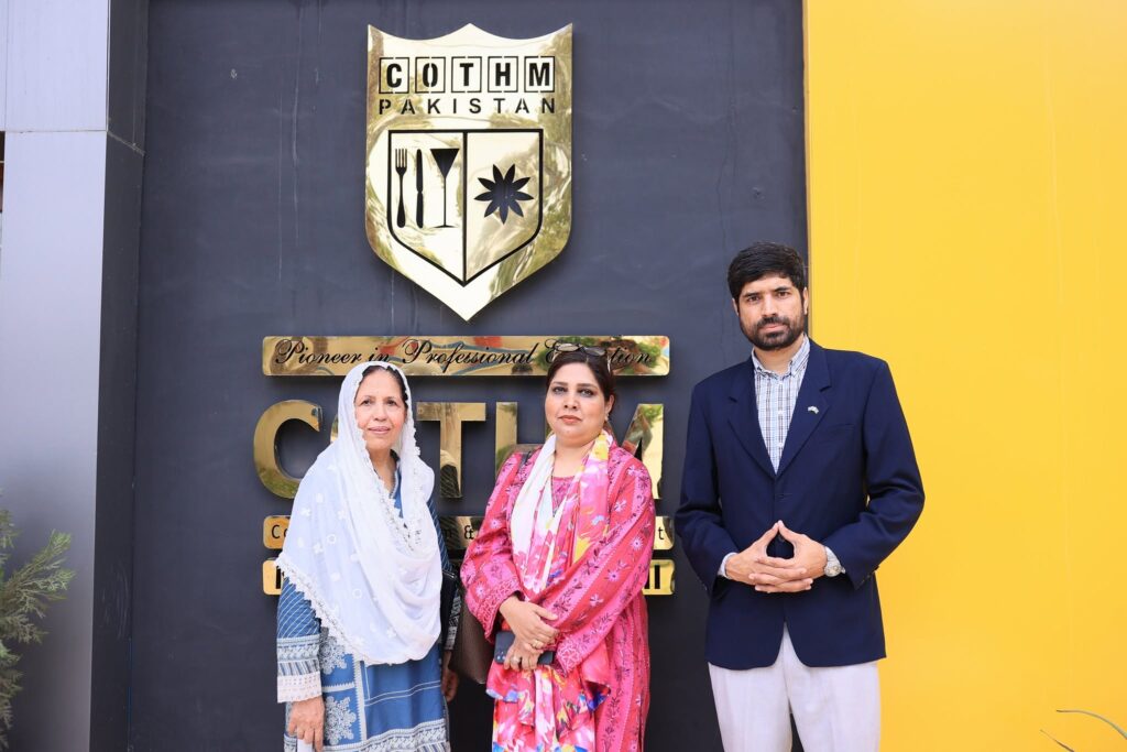 Bake Parlor Marketing Head Visits COTHM Karachi: Strengthening Industry-Academia Collaboration