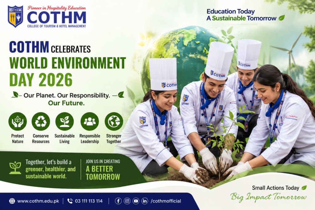 COTHM Celebrates World Environment Day 2026, Promoting Sustainability and Responsible Future Leadership