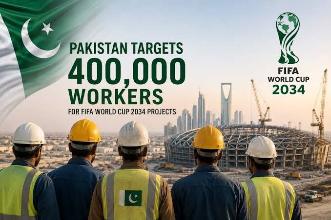 Pakistan Launches Mega Skills Drive to Train 400,000 Workers for FIFA World Cup 2034 Opportunities