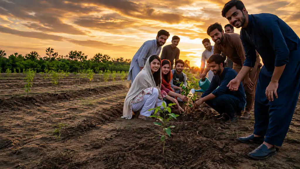 Punjab Launches Major Green Initiative to Plant 31 Million Saplings Across the Province